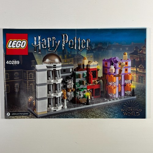 Manual only lego 40289 - only,