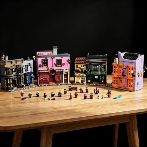 Harry potter diagon alley moc - harry,